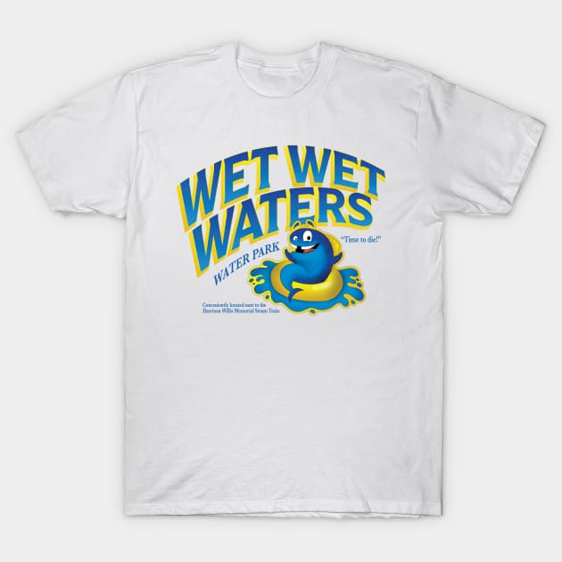 Wet Wet Waters Water Park-Light Design T-Shirt by Hey Riddle Riddle